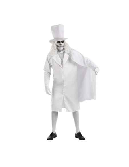 Déguisement de Fantôme Blanc Taille L - de haute qualité, idéal pour le carnaval, les fêtes à thème et les événements spéciaux